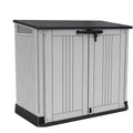 880L Outdoor Garden Storage Shed with Lockable Doors & Weatherproof Design